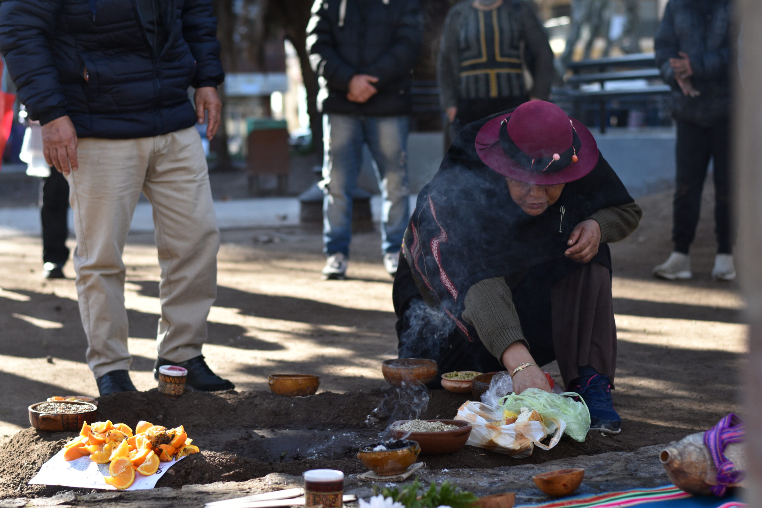 Ceremonia de la Pachamama en Quilmes